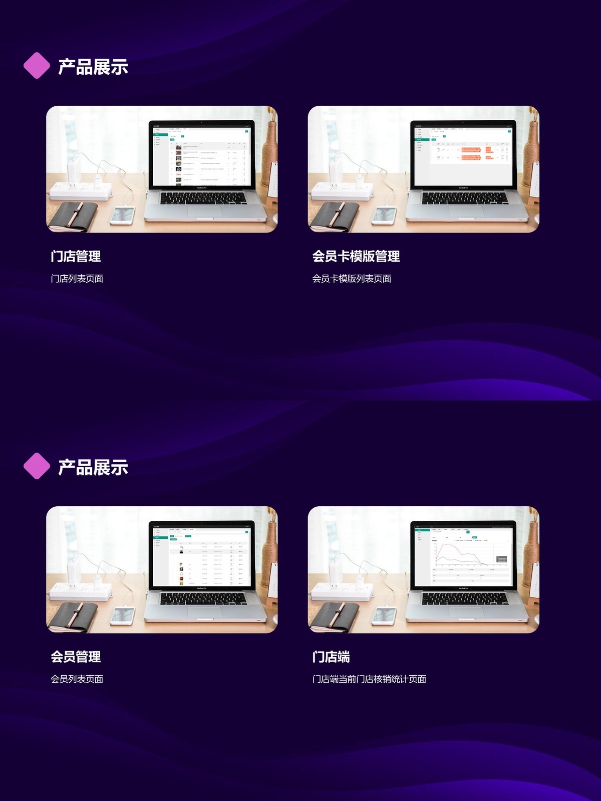 电子会员卡小程序-门店扫码核销页面