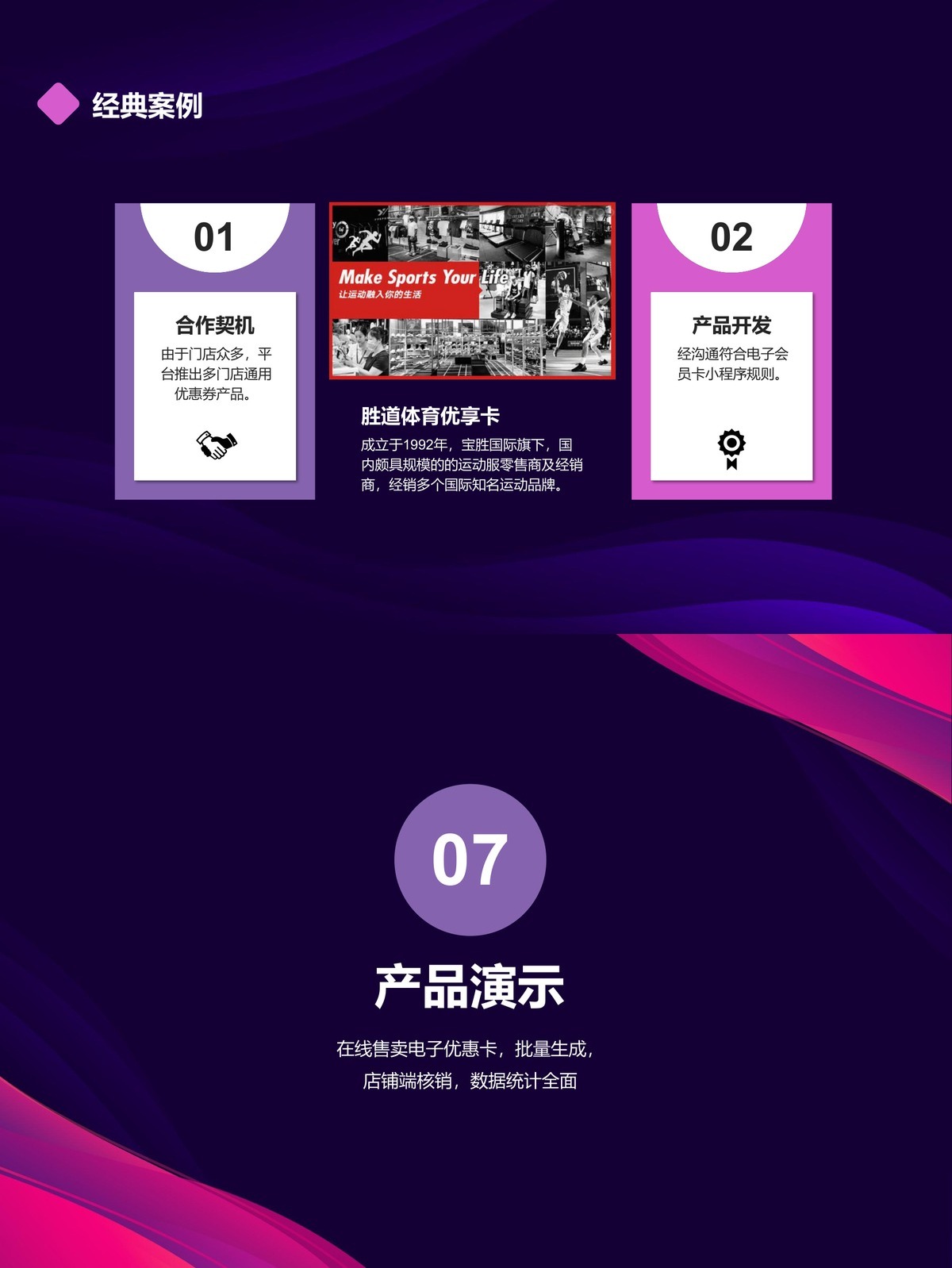 电子会员卡小程序-适用行业：健身游泳
